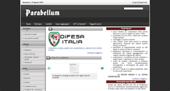 Desktop Screenshot of parabellumarmi.com